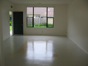 Inside of a Wilson Cottage, showing its living room