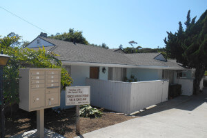 View of the property from the alley