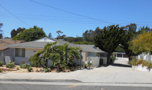 Street view of the property