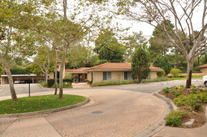 Outside view of the property