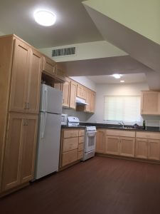 View of kitchen in a unit of Pearl Gardens