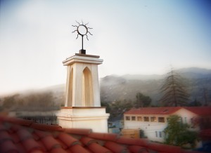 View of tower taken from roof