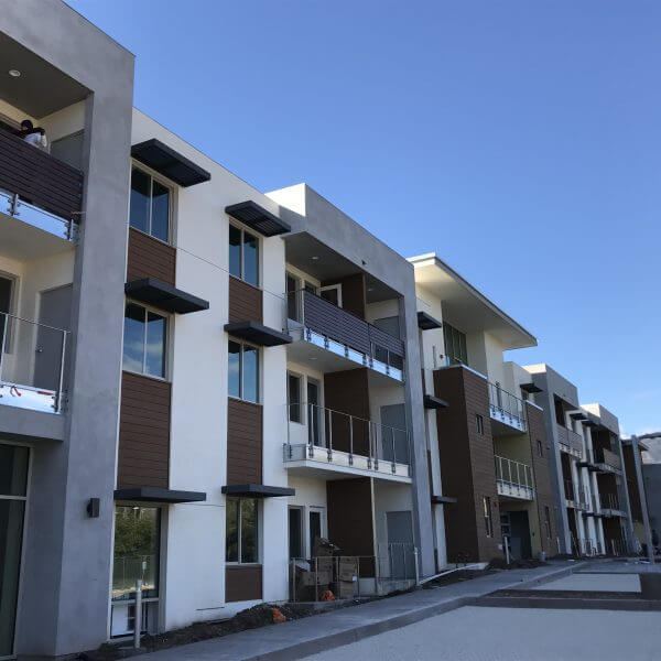 Grace Village Apartments at near construction completion