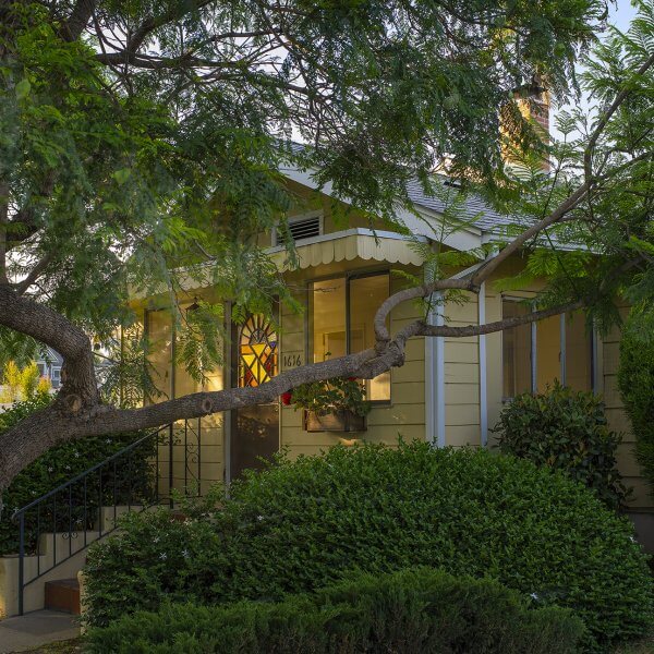 Front, angled view of 1616 Castillo Street