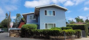 two-story apartment building